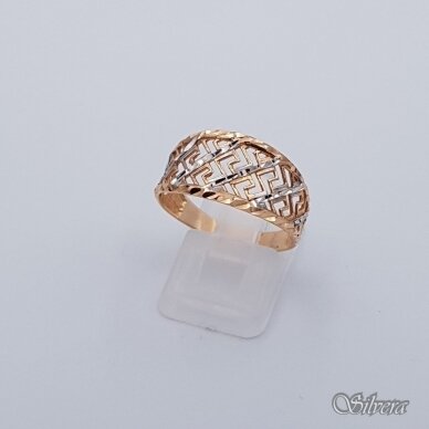 Auksinis žiedas AZ202; 20 mm