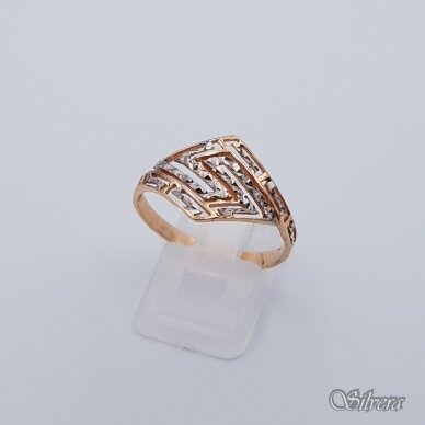 Auksinis žiedas AZ207; 20,5 mm