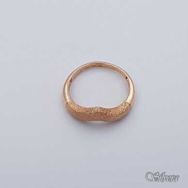 Auksinis žiedas AZ219; 16 mm 1