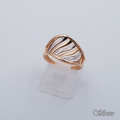 Auksinis žiedas AZ258; 16,5 mm