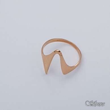 Auksinis žiedas AZ262; 16,5 mm 1