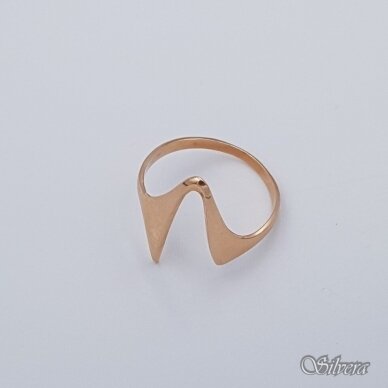 Auksinis žiedas AZ262; 19,5 mm