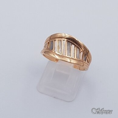 Auksinis žiedas AZ373; 18,5 mm