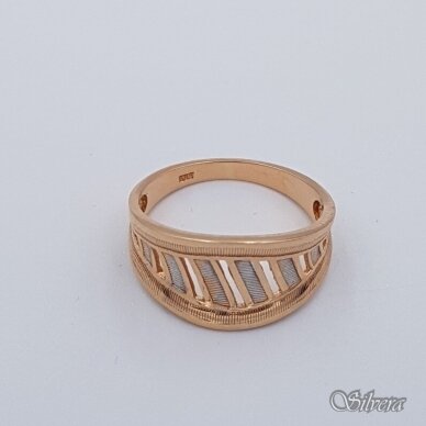 Auksinis žiedas AZ373; 18,5 mm 1