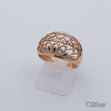 Auksinis žiedas AZ400; 18 mm