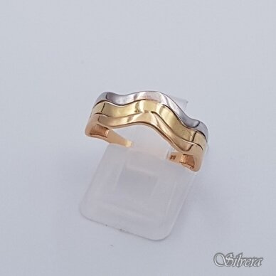 Auksinis žiedas AZ402; 18 mm