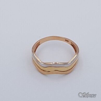 Auksinis žiedas AZ402; 18 mm 1