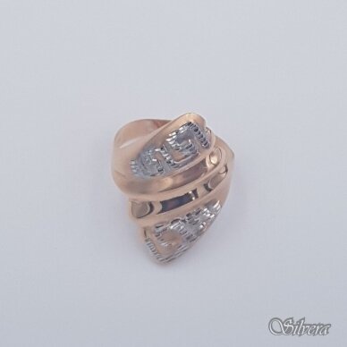Auksinis žiedas AZ424; 18,5 mm 1