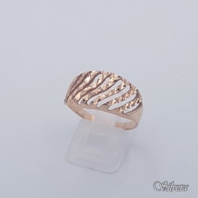 Auksinis žiedas AZ461; 21 mm