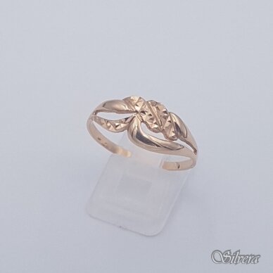 Auksinis žiedas AZ463; 21,5 mm
