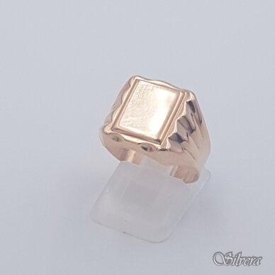 Auksinis žiedas AZ471; 19 mm