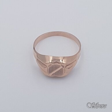 Auksinis žiedas AZ472; 20 mm 1