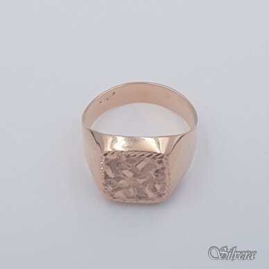 Auksinis žiedas AZ473; 20 mm