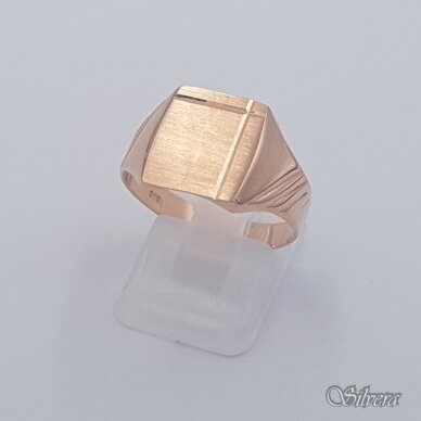 Auksinis žiedas AZ474; 20 mm