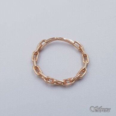 Auksinis žiedas AZ525; 16 mm 1