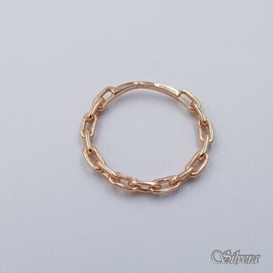 Auksinis žiedas AZ525; 17,5 mm 1