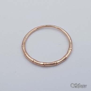 Auksinis žiedas AZ526; 17,5 mm 1