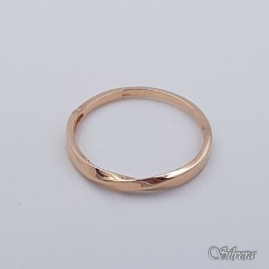 Auksinis žiedas AZ528; 16 mm 1