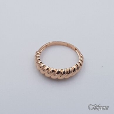 Auksinis žiedas AZ540; 17 mm 1