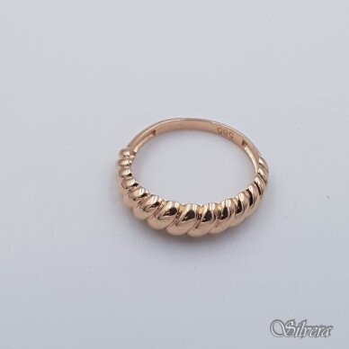 Auksinis žiedas AZ540; 18 mm 1