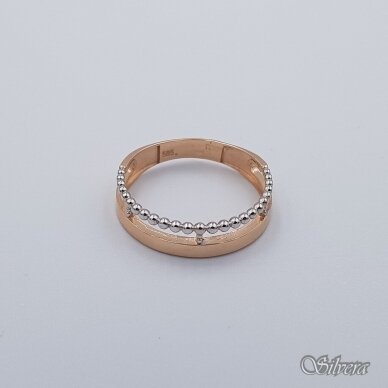 Auksinis žiedas AZ573; 19 mm 1