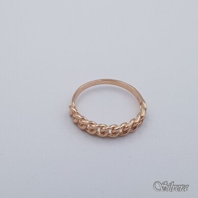 Auksinis žiedas AZ574; 18 mm 1