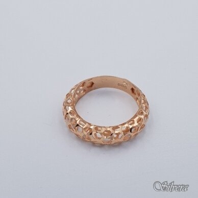 Auksinis žiedas AZ575; 19 mm 1