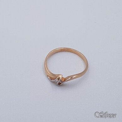 Zelta gredzens ar cirkonu AZ59; 16 mm 1 Zelta gredzens ar cirkonu AZ59; 16 mm 1