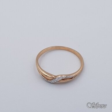 Auksinis žiedas AZ600; 16,5 mm