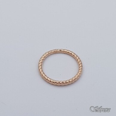 Auksinis žiedas AZ618; 13 mm 1