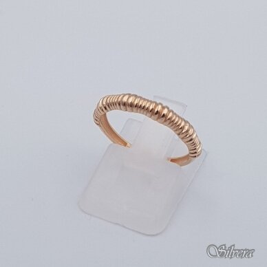 Auksinis žiedas AZ620; 17,5 mm