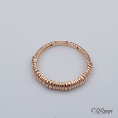 Auksinis žiedas AZ620; 17,5 mm 1