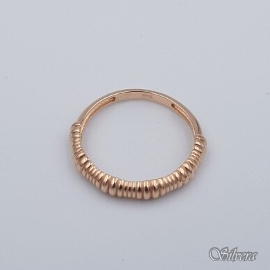 Auksinis žiedas AZ620; 18,5 mm 1