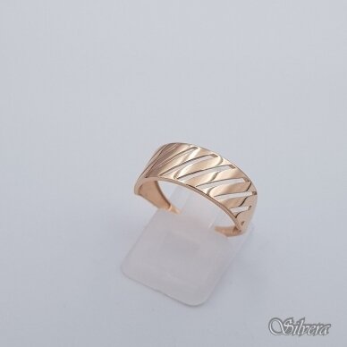 Auksinis žiedas AZ628; 18 mm