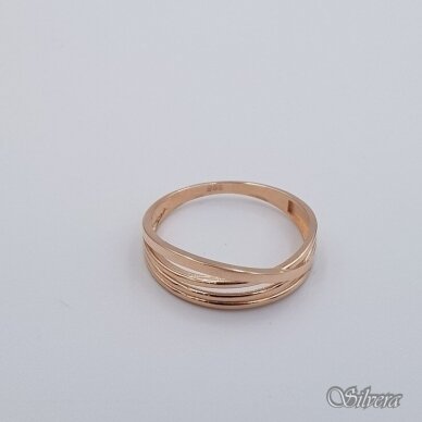 Auksinis žiedas AZ630; 18 mm 1