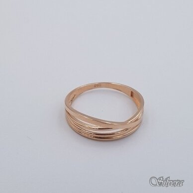 Auksinis žiedas AZ630; 19,5 mm 1