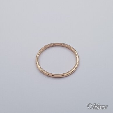 Auksinis žiedas AZ644; 15,5 mm 1