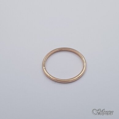 Auksinis žiedas AZ644; 16 mm 1