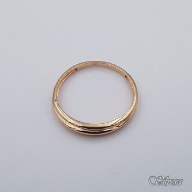 Auksinis žiedas AZ647; 17,5 mm 1