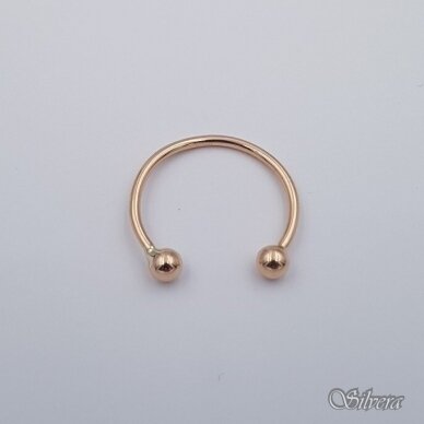 Auksinis žiedas AZ711; 17,5 mm 1
