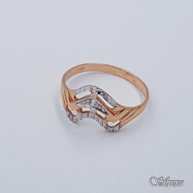 Auksinis žiedas AZ75; 17 mm