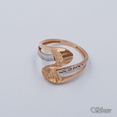 Auksinis žiedas AZ83; 17 mm