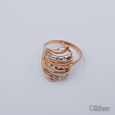 Auksinis žiedas AZ89; 19 mm 1