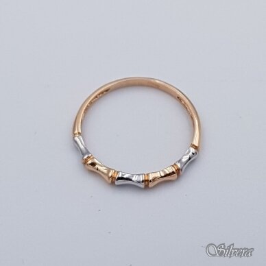 Auksinis žiedas AZ94; 17,5 mm 1