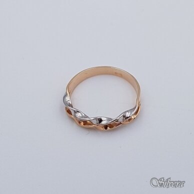 Auksinis žiedas AZ97; 16,5 mm 1