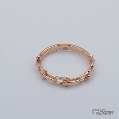 Auksinis žiedas AZ614; 16 mm 1