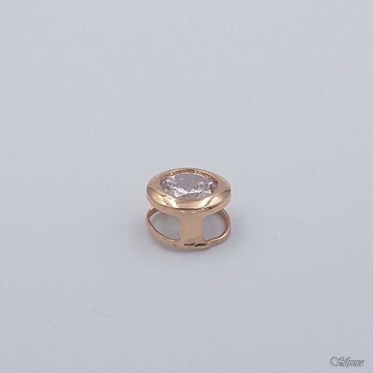 Auksinis pakabukas su cirkoniu AP377 1