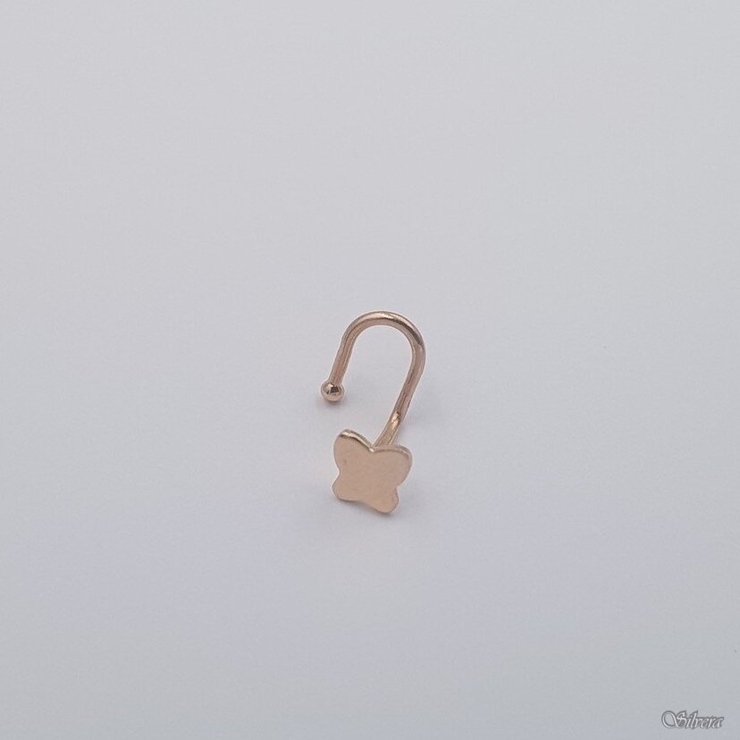 Zelta deguna pīrsings (1 gab.) AE610