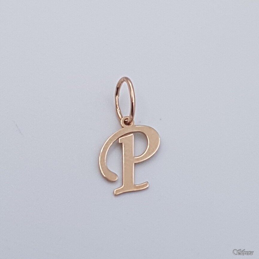 Zelta piekariņš vēstule "P" Zelta piekariņš vēstule "P"