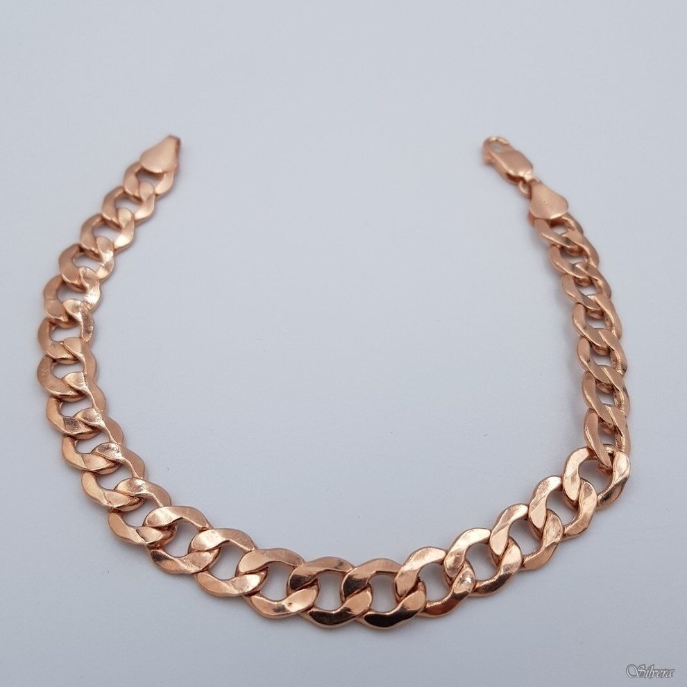 Auksinė apyrankė AA106; 23,5 cm